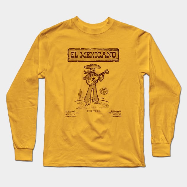 El Mexicano Long Sleeve T-Shirt by DCMiller01